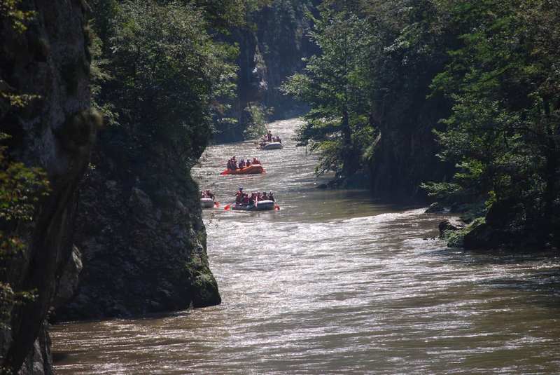 Lim river rafting Serbia